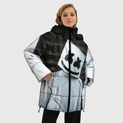 Куртка зимняя женская Marshmallow DJ, цвет: 3D-черный — фото 2