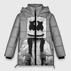 Куртка зимняя женская Marshmallow Boy, цвет: 3D-черный
