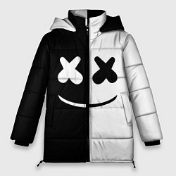 Женская зимняя куртка Marshmello: Black & White