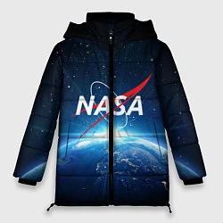 Куртка зимняя женская NASA: Sunrise Earth, цвет: 3D-черный