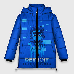 Куртка зимняя женская Detroit: Become Human, цвет: 3D-красный