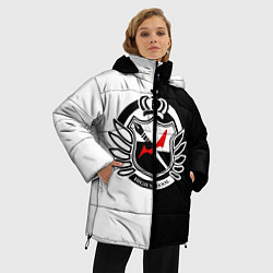 Куртка зимняя женская MONOKUMA SCHOOL, цвет: 3D-черный — фото 2