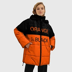 Куртка зимняя женская Orange Is the New Black, цвет: 3D-черный — фото 2