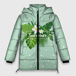 Куртка зимняя женская Fresh Summer, цвет: 3D-черный