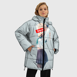 Куртка зимняя женская Senpai School Girl, цвет: 3D-черный — фото 2