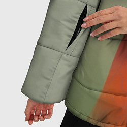 Куртка зимняя женская Унесенные призраками, цвет: 3D-черный — фото 2