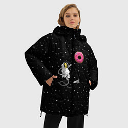 Куртка зимняя женская Homer Spaceman, цвет: 3D-черный — фото 2