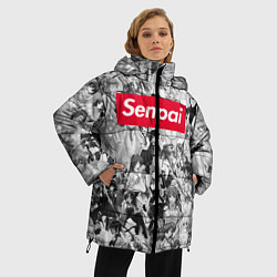 Куртка зимняя женская SENPAI Stories, цвет: 3D-светло-серый — фото 2