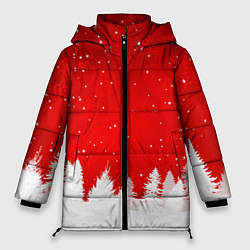 Женская зимняя куртка Christmas pattern