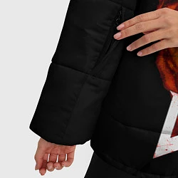 Куртка зимняя женская DOOM History, цвет: 3D-черный — фото 2
