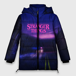 Женская зимняя куртка Stranger Things: Neon Road