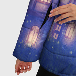 Куртка зимняя женская Stranger Things: Magic House, цвет: 3D-черный — фото 2