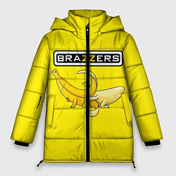 Куртка зимняя женская Brazzers: Yellow Banana, цвет: 3D-черный
