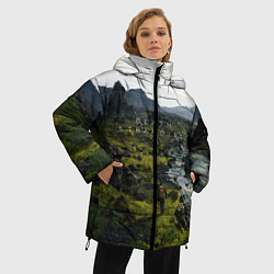 Куртка зимняя женская Death Stranding: Green World, цвет: 3D-черный — фото 2