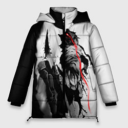 Куртка зимняя женская Убийца Гоблинов, цвет: 3D-красный