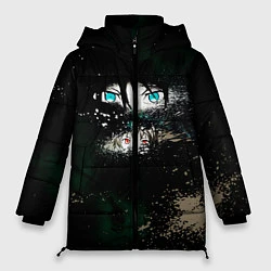 Куртка зимняя женская Бездомный Бог, цвет: 3D-черный