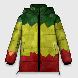 Куртка зимняя женская Эфиопия, цвет: 3D-черный