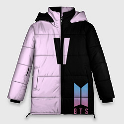 Куртка зимняя женская BTS V, цвет: 3D-красный