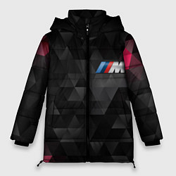 Куртка зимняя женская BMW M: Polygon, цвет: 3D-красный