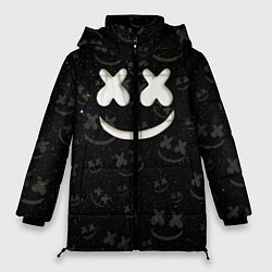 Женская зимняя куртка Marshmello Cosmos pattern