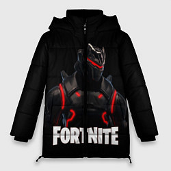 Куртка зимняя женская Fortnite: Cyborg, цвет: 3D-черный