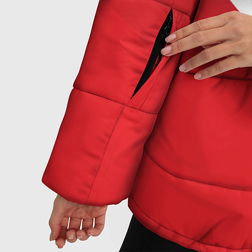 Женская зимняя куртка Apex Legends: Uniform / 3D-Красный – фото 5