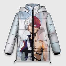 Куртка зимняя женская Огонь, цвет: 3D-светло-серый