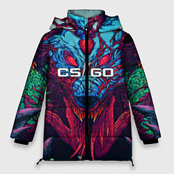 Куртка зимняя женская CS:GO Hyper Beast, цвет: 3D-черный