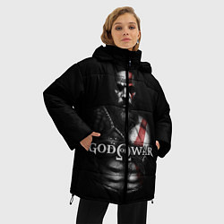 Куртка зимняя женская God of War, цвет: 3D-черный — фото 2