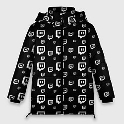 Женская зимняя куртка Twitch: Black Pattern