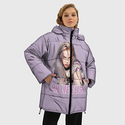 Куртка зимняя женская Billie Eilish, цвет: 3D-красный — фото 2