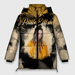 Куртка зимняя женская Billie Eilish: Aqua, цвет: 3D-черный