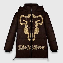 Куртка зимняя женская Black Clover, цвет: 3D-черный