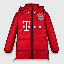 Куртка зимняя женская FC Bayern: Home 19-20, цвет: 3D-светло-серый