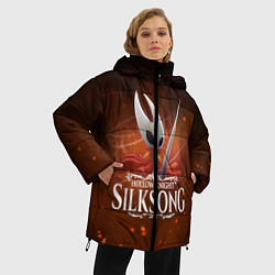 Куртка зимняя женская Hollow Knight: Silksong, цвет: 3D-светло-серый — фото 2