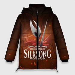 Куртка зимняя женская Hollow Knight: Silksong, цвет: 3D-светло-серый