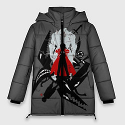 Куртка зимняя женская Стальной алхимик, цвет: 3D-светло-серый