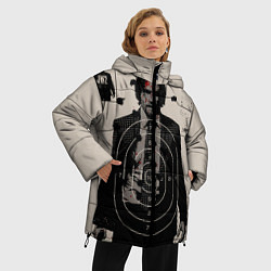 Куртка зимняя женская Джон Уик 2, цвет: 3D-черный — фото 2