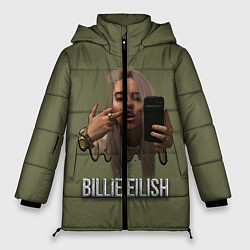 Куртка зимняя женская BILLIE EILISH, цвет: 3D-черный