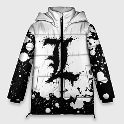 Куртка зимняя женская L letter snow, цвет: 3D-светло-серый