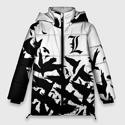 Куртка зимняя женская L letter bird, цвет: 3D-черный