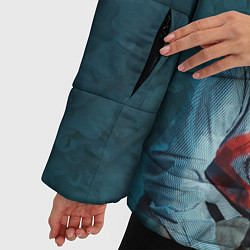 Куртка зимняя женская Ноготки Билли, цвет: 3D-черный — фото 2
