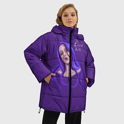 Куртка зимняя женская I Could Lie aquarell, цвет: 3D-черный — фото 2
