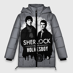 Женская зимняя куртка Sherlock Holmesboy