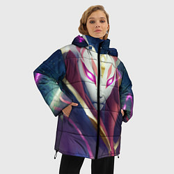 Куртка зимняя женская Fortnite, цвет: 3D-черный — фото 2