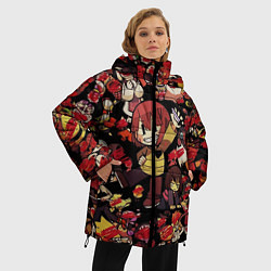 Куртка зимняя женская UNDERTALE CHARA, цвет: 3D-черный — фото 2
