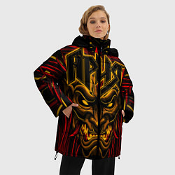 Куртка зимняя женская Ария, цвет: 3D-красный — фото 2