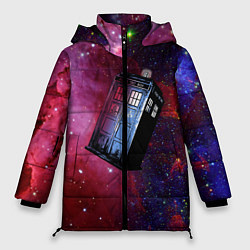 Куртка зимняя женская Doctor Who, цвет: 3D-черный