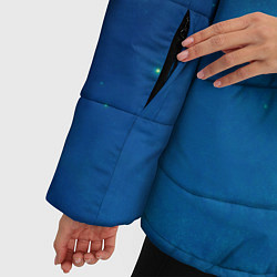 Куртка зимняя женская Doctor Who, цвет: 3D-черный — фото 2