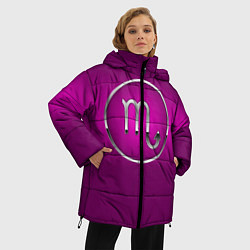 Куртка зимняя женская Scorpio Скорпион, цвет: 3D-черный — фото 2